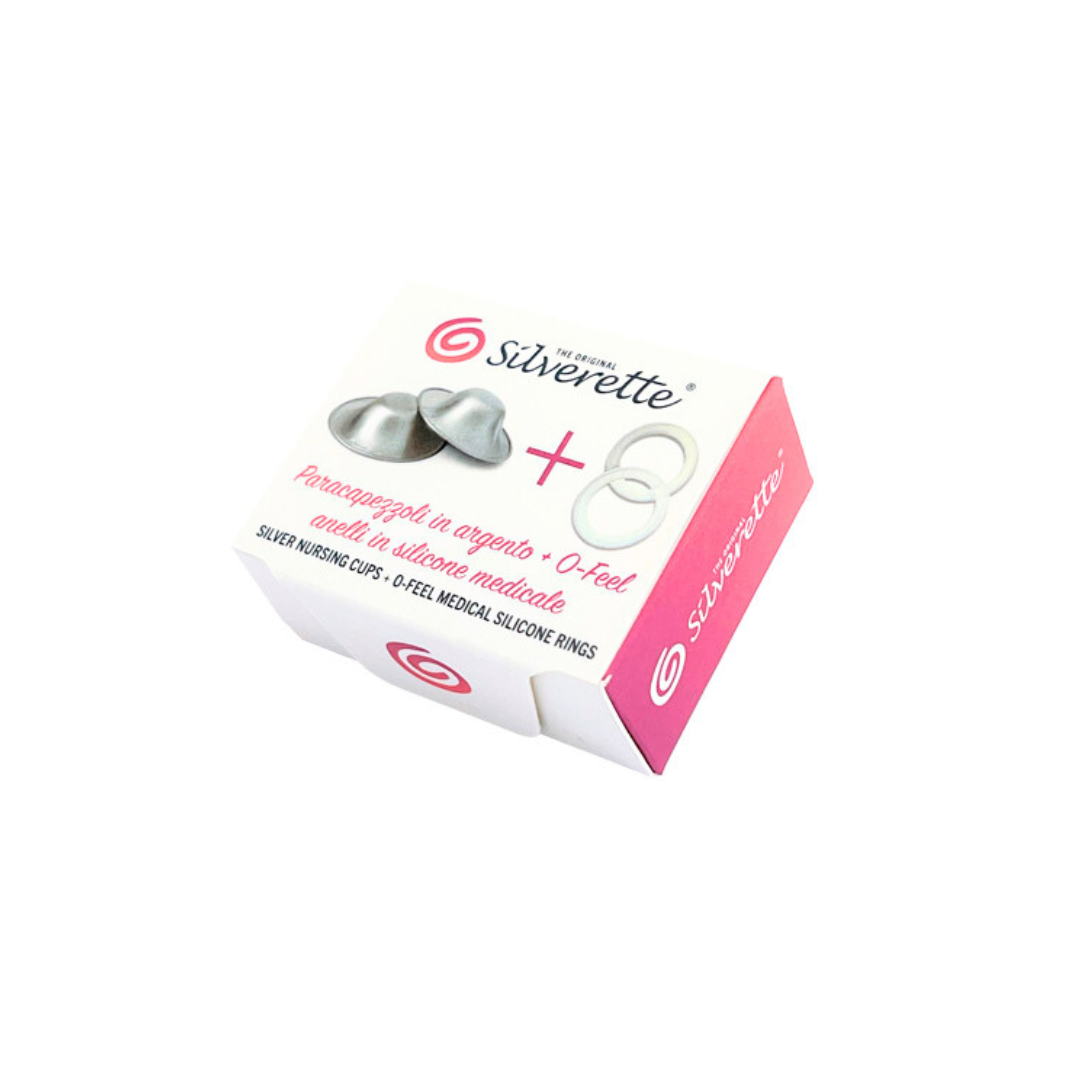Silverette inkl silikonringer
